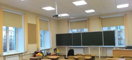 Рулонные шторы для образовательных учреждений (детские сады, школы, лицеи, университеты)