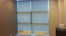 Рулонные шторы для выставочного центра