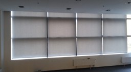 Рулонные шторы для Экспофорума