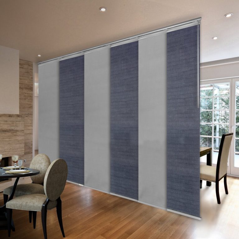 Японские шторы в студии