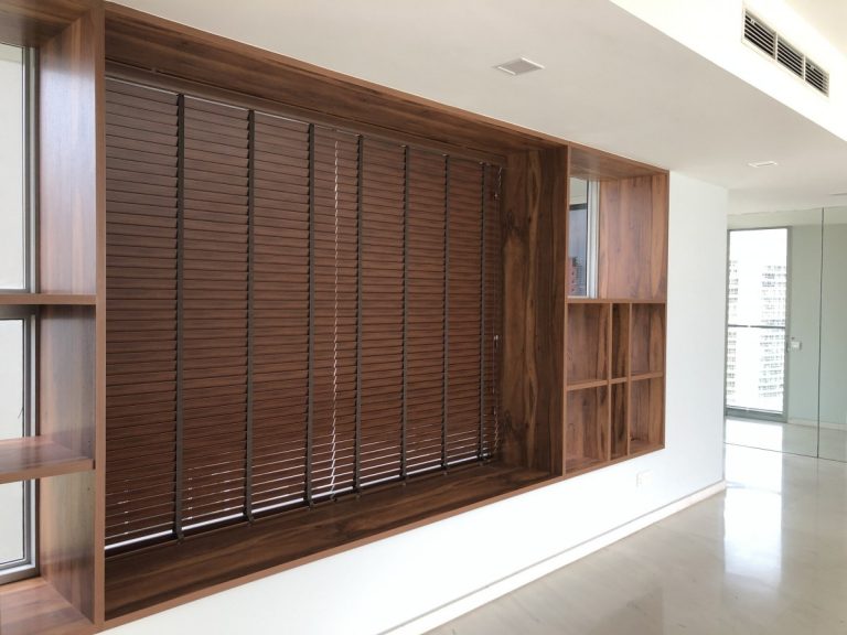 Деревянные жалюзи в японском стиле