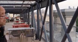 Автоматические уличные рулонные шторы