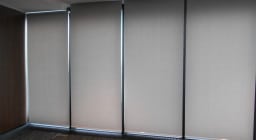 Автоматические рулонные шторы для EXPOFORUM