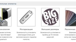 Дополнительные элементы