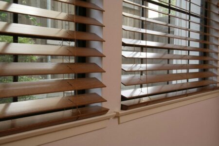 Горизонтальные жалюзи деревянные