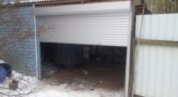Роллетные гаражные ворота алюминиевые