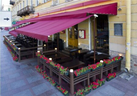 Маркизы для кафе