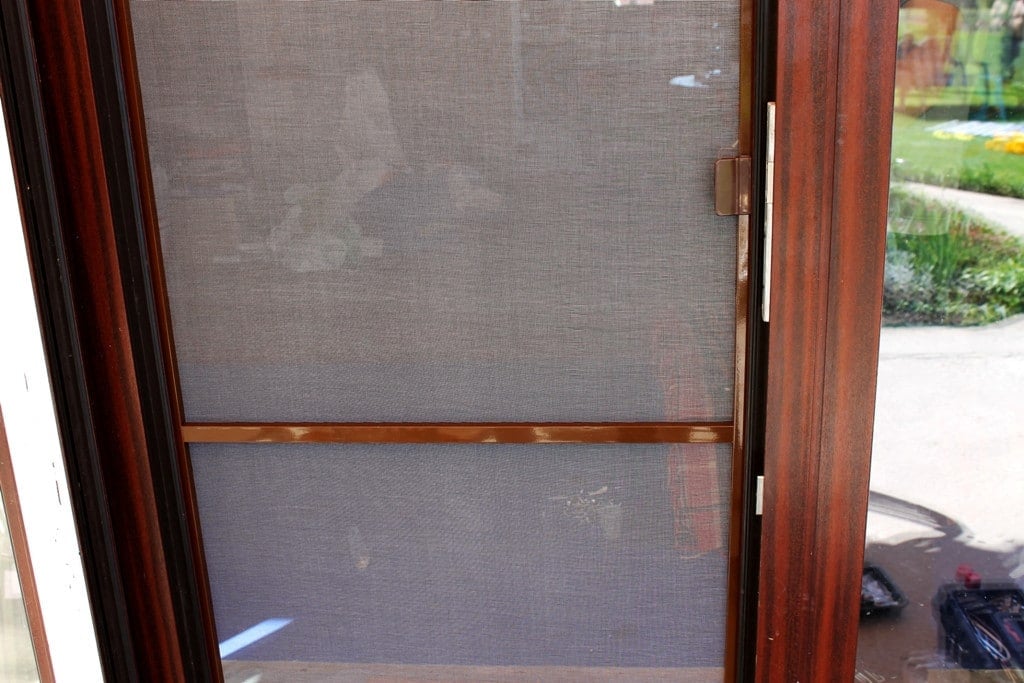 Москитные сетки на двери фото