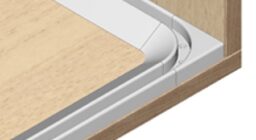 Накладные пластиковые направляющие