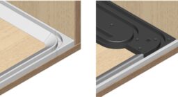 Накладные пластиковые направляющие