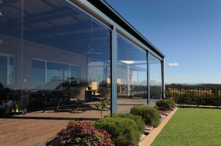 Рулонные мягкие для террасы