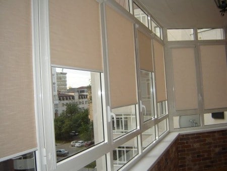 Рулонные шторы для балкона и лоджии
