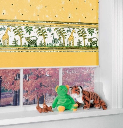 Рулонные шторы для детской комнаты