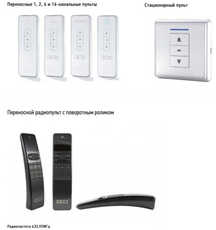 Варианты радиоуправления