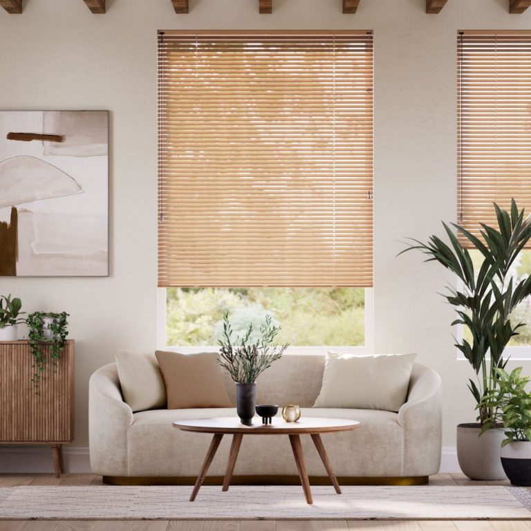 Деревянные жалюзи 25 мм