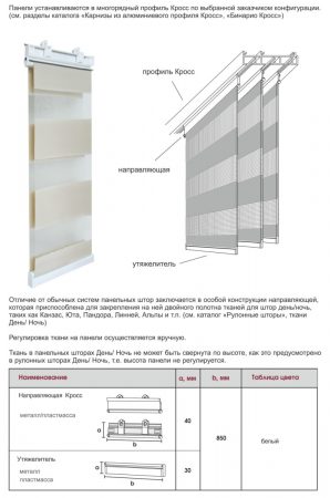 Японские шторы День-Ночь