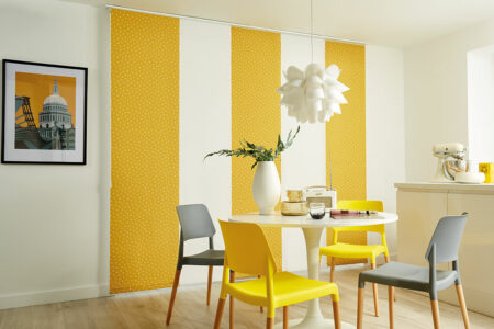 Японские шторы блэкаут для кухни