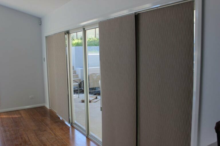 Японские шторы для балкона