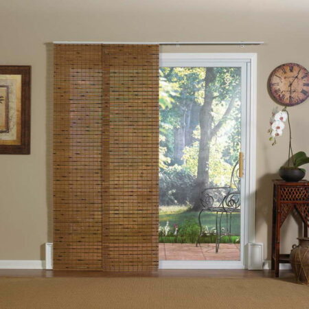 Жалюзи японские на дверные проемы