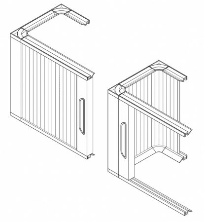 Задняя стенка (горизонтально)
