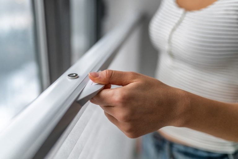 Натяжные шторы плиссе