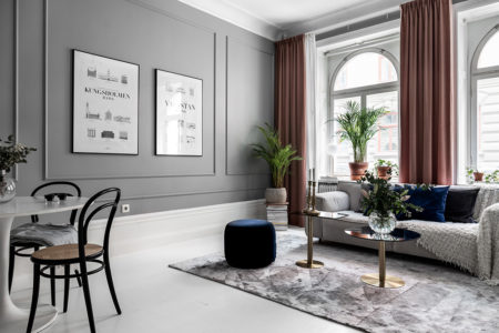 Серые стены в интерьере: какие шторы выбрать для стильной и уютной комнаты